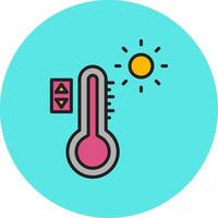 Temperature Control Vecto Icon vector