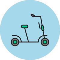 Kick Scooter Vecto Icon vector