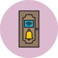 Door Bell Vecto Icon vector