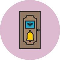 Door Bell Vecto Icon vector