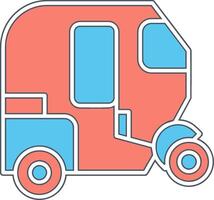 Tuk Tuk Vecto Icon vector