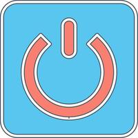 Power Button Vecto Icon vector