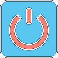 Power Button Vecto Icon vector