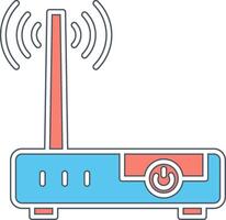 Router Device Vecto Icon vector