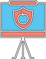Food Presentation Vecto Icon vector