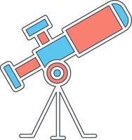 Telescope Vecto Icon vector