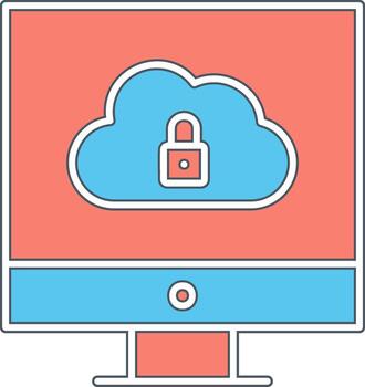 Data Secure Vecto Icon vector