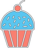 Cupcake Vecto Icon vector