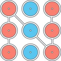 Pattern Vecto Icon vector
