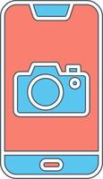 Smartphone Camera Vecto Icon vector