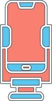 Smartphone Stand Vecto Icon vector