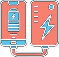 Portable Battery Vecto Icon vector