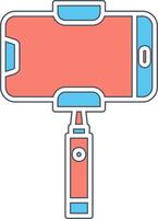 Selfie Stick Vecto Icon vector