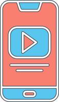 Play Video Vecto Icon vector