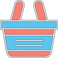 Shopping Basket Vecto Icon vector