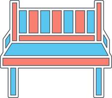 Bench Vecto Icon vector