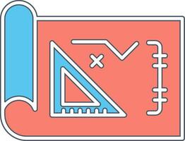 Blueprint Vecto Icon vector