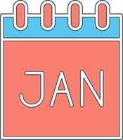 Calendar Vecto Icon vector