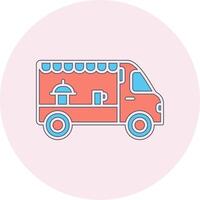 Food Truck Vecto Icon vector