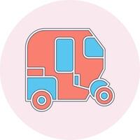 Tuk Tuk Vecto Icon vector