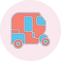 Tuk Tuk Vecto Icon vector