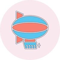 Blimp Vecto Icon vector