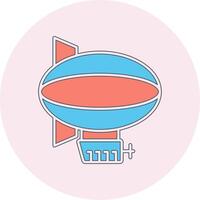 Blimp Vecto Icon vector