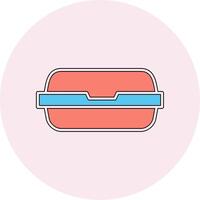 Food Container Vecto Icon vector