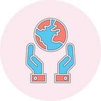 Earth Vecto Icon vector