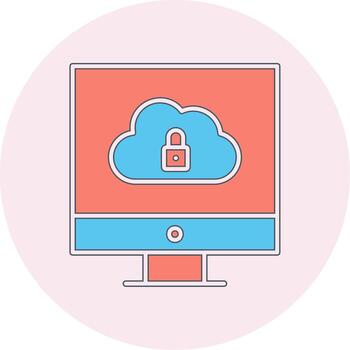 Data Secure Vecto Icon vector