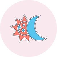 eclipse vecto icono vector