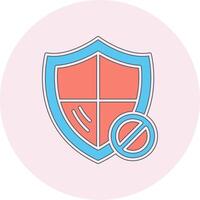 Blocked Vecto Icon vector