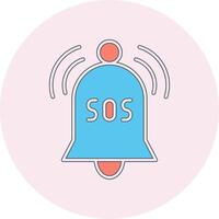 Sos Emergency Vecto Icon vector