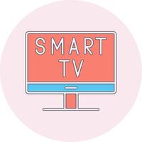 Smart Tv Vecto Icon vector