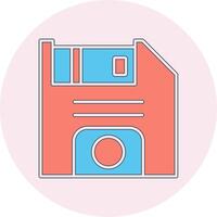 Floppy Disk Vecto Icon vector