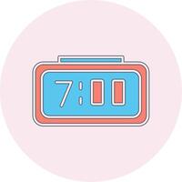Digital Clock Vecto Icon vector