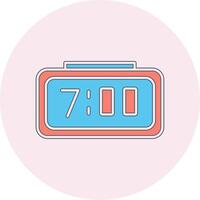 Digital Clock Vecto Icon vector