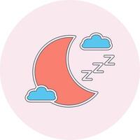 Moon Vecto Icon vector