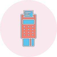 Pos Terminal Vecto Icon vector