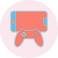 Joystick and Mobile Vecto Icon vector