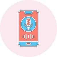 Voice Assistant Vecto Icon vector