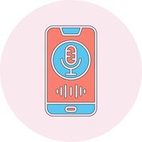 Voice Assistant Vecto Icon vector