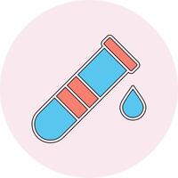 Test Tubes Vecto Icon vector