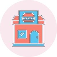 Food Shop Vecto Icon vector