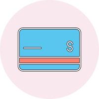 Credit Card Vecto Icon vector