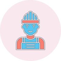 trabajador vecto icono vector