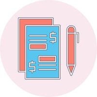 Paid Articles Vecto Icon vector