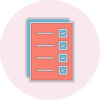 Check list Vecto Icon vector