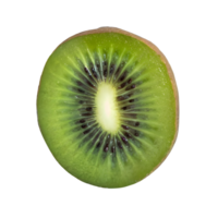 ai generado Fresco kiwi Fruta aislado en transparente antecedentes png