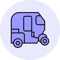 Tuk Tuk Vecto Icon vector